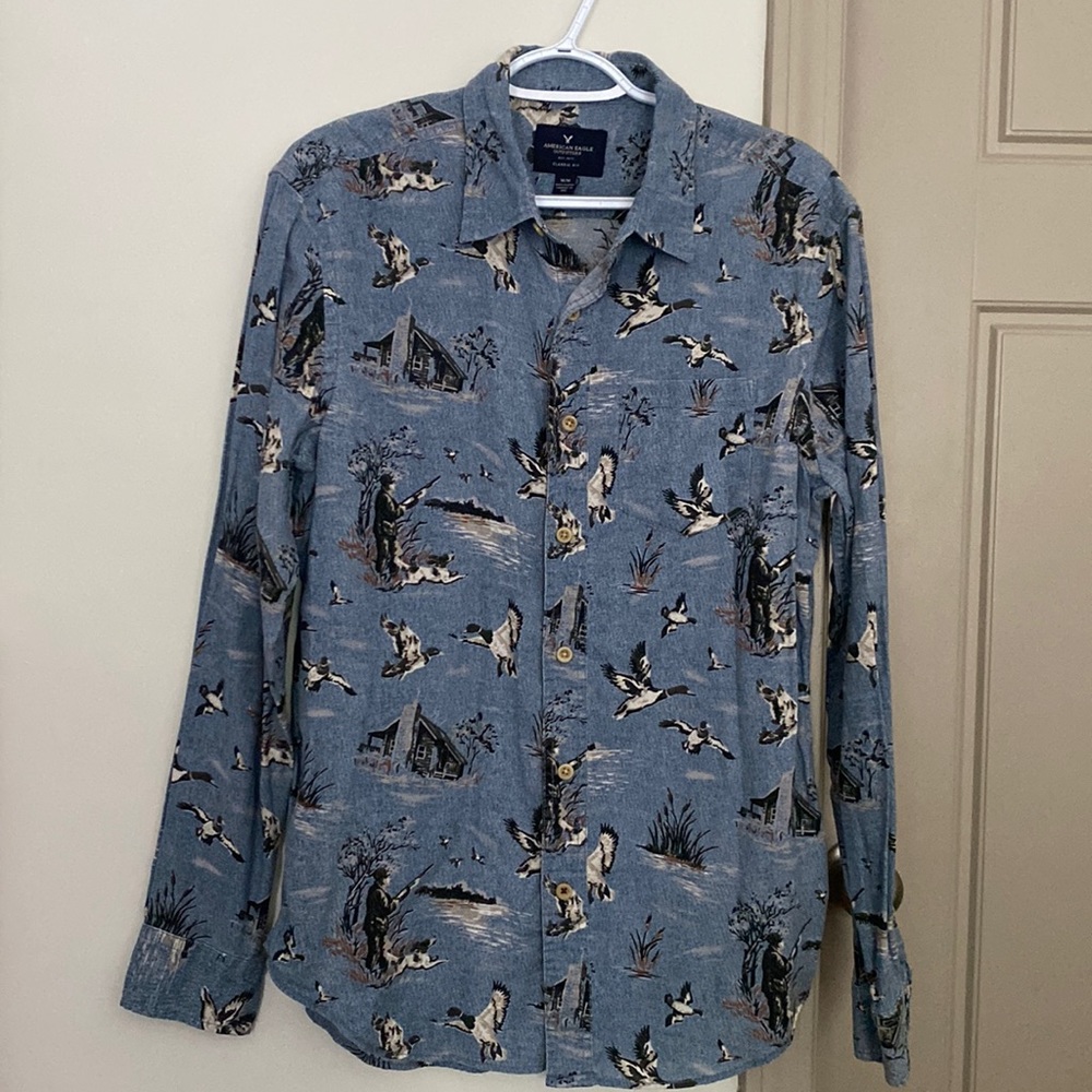 AEO Duck Hunter Button Down